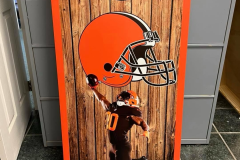 Browns-Cornhole-Board